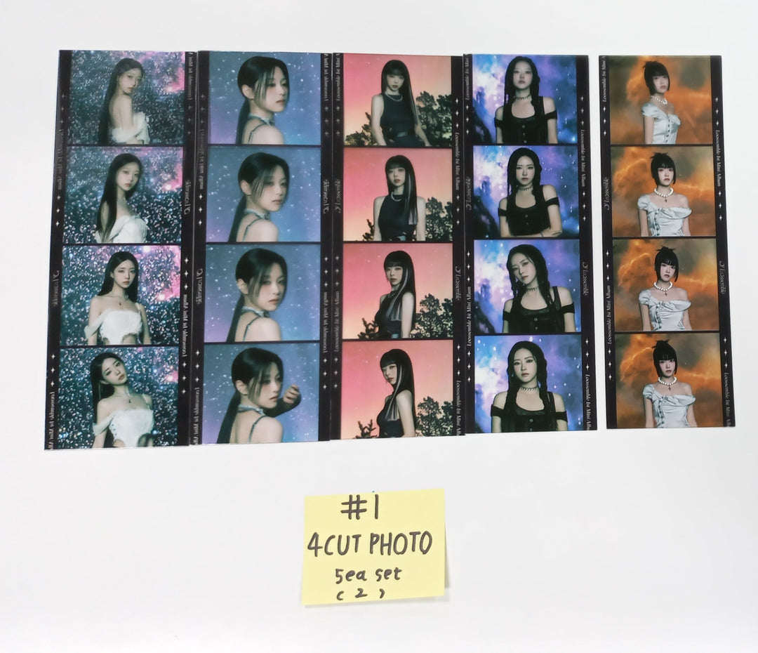 Loona Assemble "Loossemble" - Official Photocard, 4 Cut Photo Set (5EA) [Gowon, Hyeju] [Restocked 23.12.15] [23.09.18]
