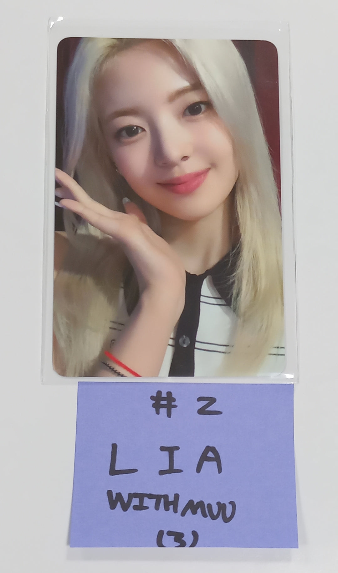 ITZY "KILL MY DOUBT" - Withmuu Fansign Event Photocard Round 7 [23.09.19]