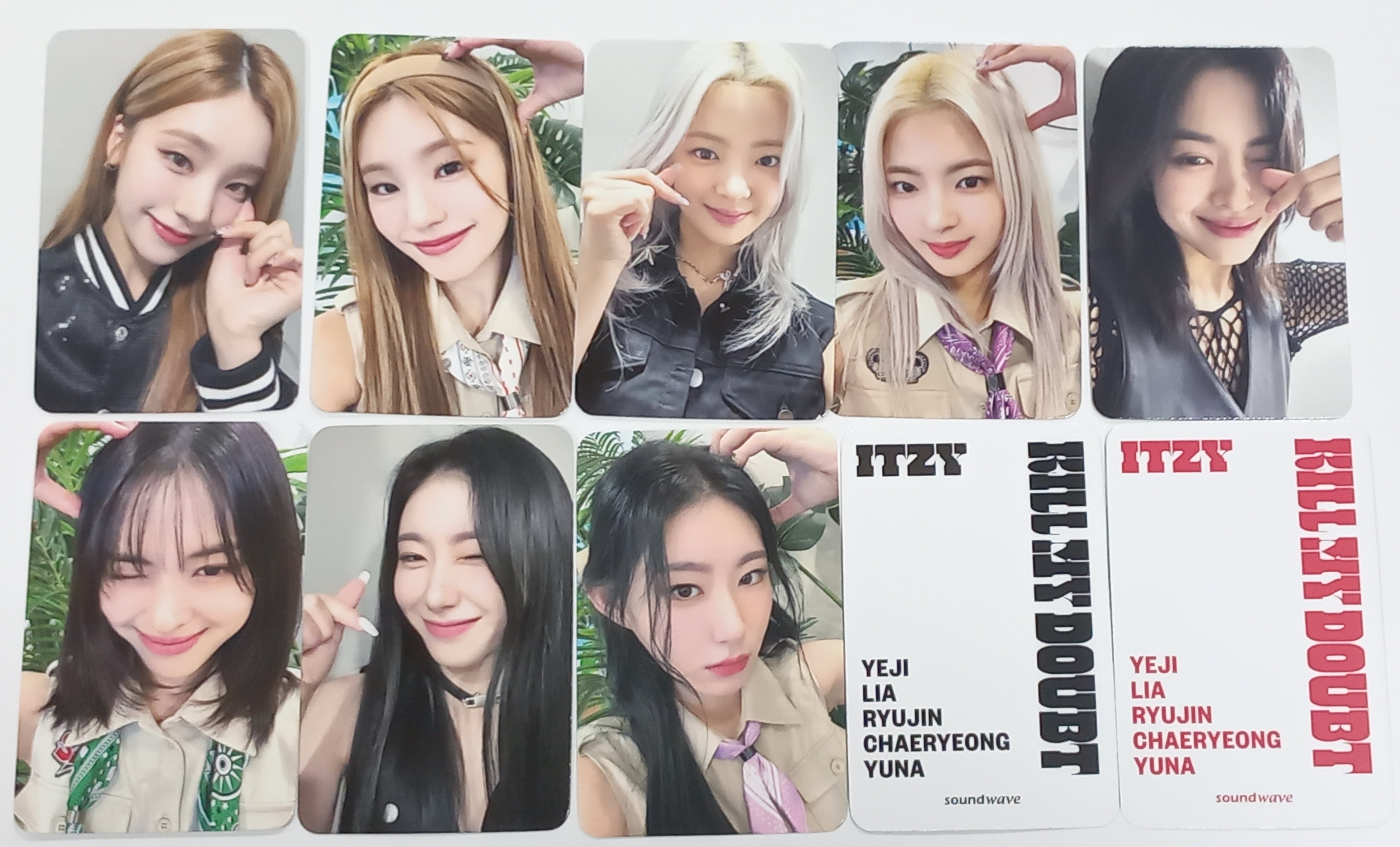 ITZY KILL MY DOUBT soundwave リア ITZY KILL MY DOUBT Soundwave 7th Lucky Draw Photocard