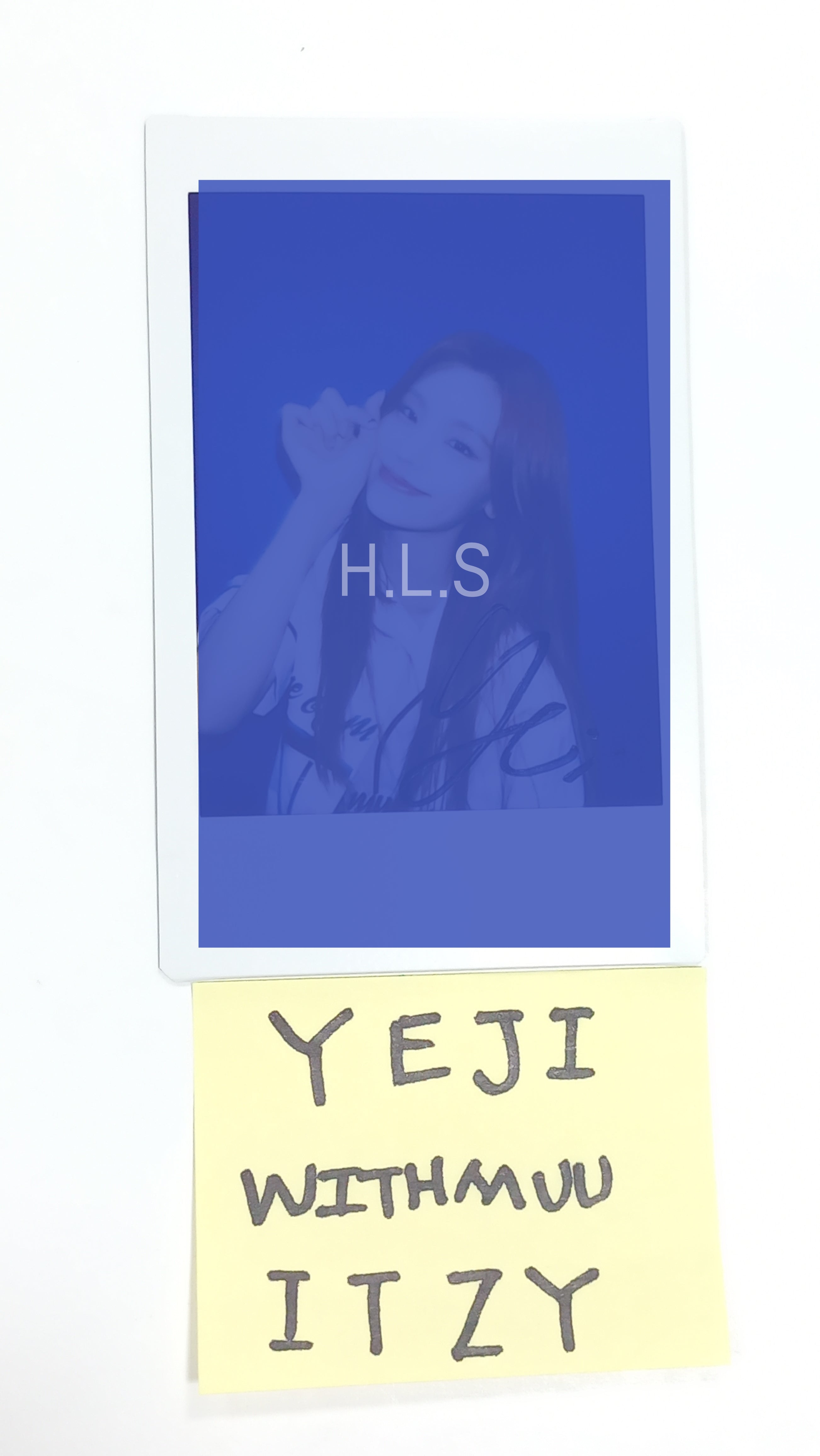 YEJI (Of ITZY) 'KILL MY DOUBT' - Hand Autographed(Signed) Polaroid 