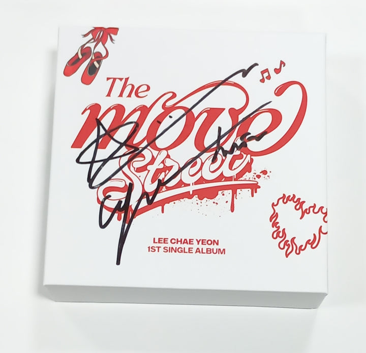 Lee Chae Yeon "The Move Street" - Hand Autographed(Signed) Album [Kit Ver] [23.09.19]