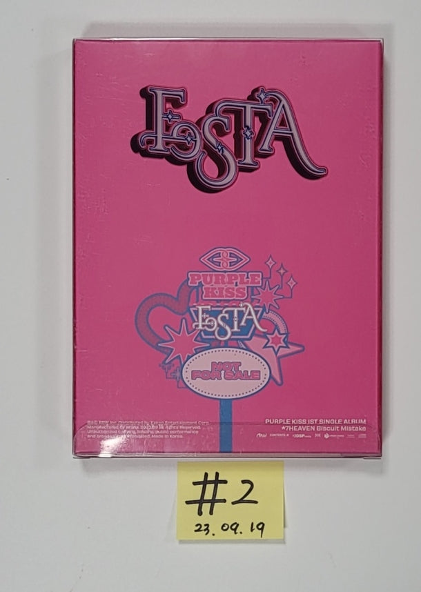 PURPLE KISS "FESTA" - Hand Autographed(Signed) Promo Album [23.09.19]