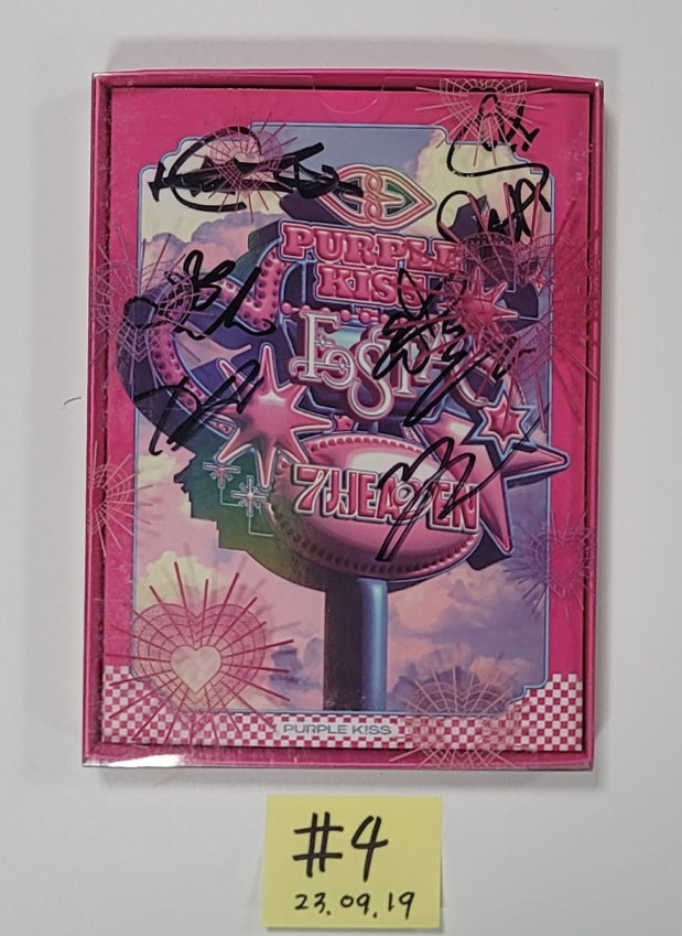 PURPLE KISS "FESTA" - Hand Autographed(Signed) Promo Album [23.09.19]