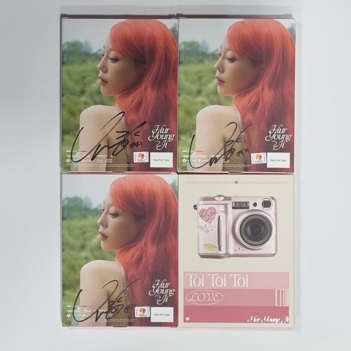 Hur Young Ji "Toi Toi Toi" - Hand Autographed(Signed) Promo Album [23.09.19]