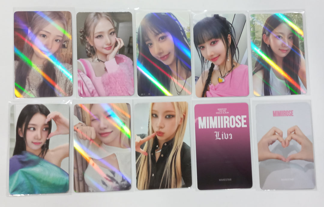 Mimiirose "LIVE" - Makestar Fansign Event Photocard [23.09.20]