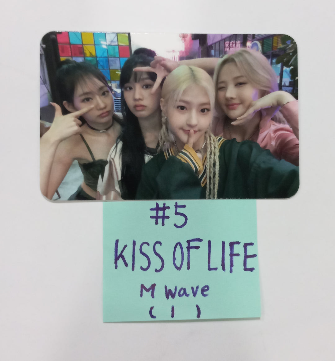 KISS OF LIFE "KISS OF LIFE" - Mwave Event Photocard [23.09.20]