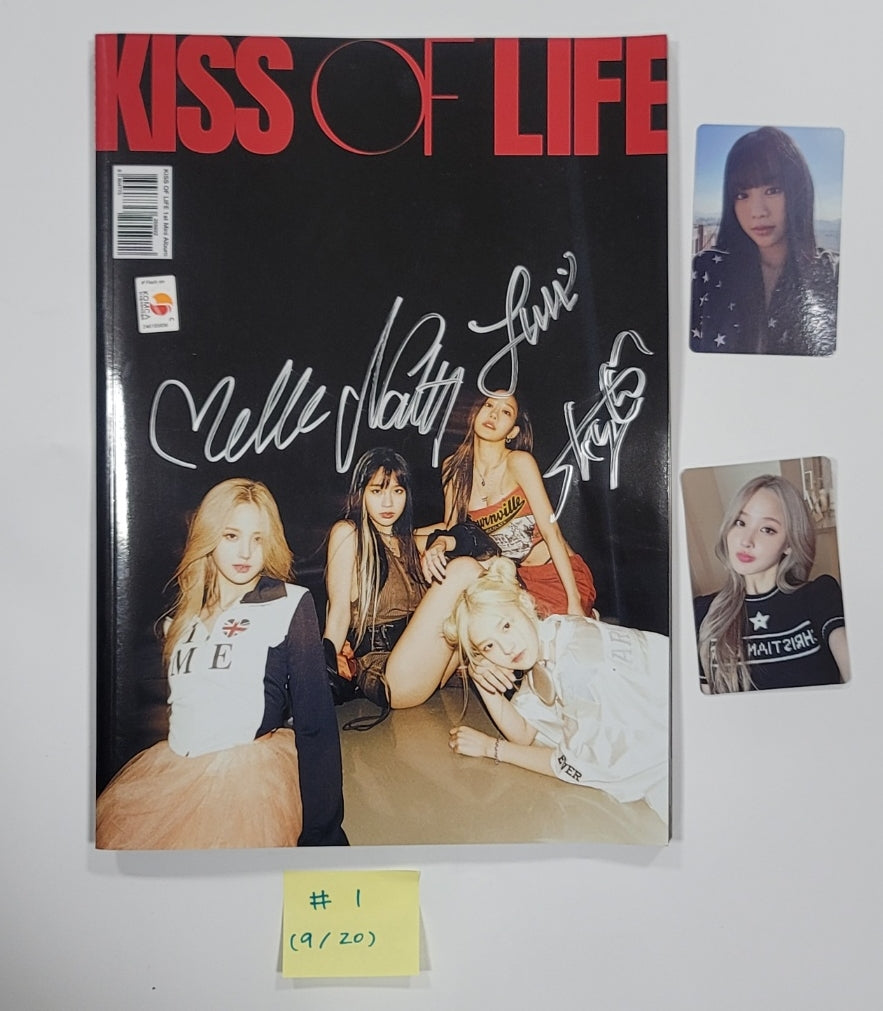 KISS OF LIFE「KISS OF LIFE」直筆サイン入りアルバム [23.09.20 ...