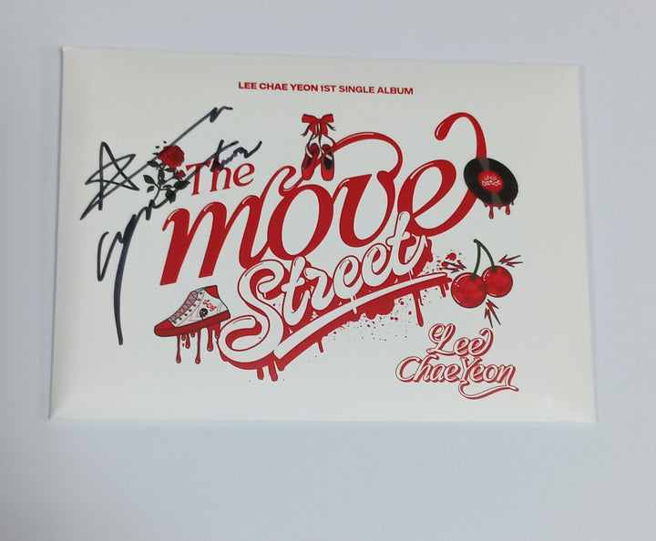 Lee Chae Yeon "The Move Street" - Hand Autographed(Signed) Album [Poca Ver] [23.09.21]