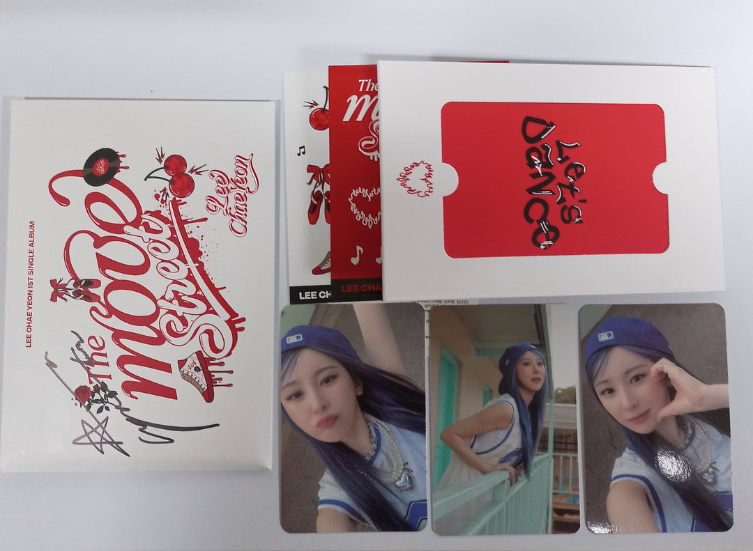 Lee Chae Yeon "The Move Street" - Hand Autographed(Signed) Album [Poca Ver] [23.09.21]