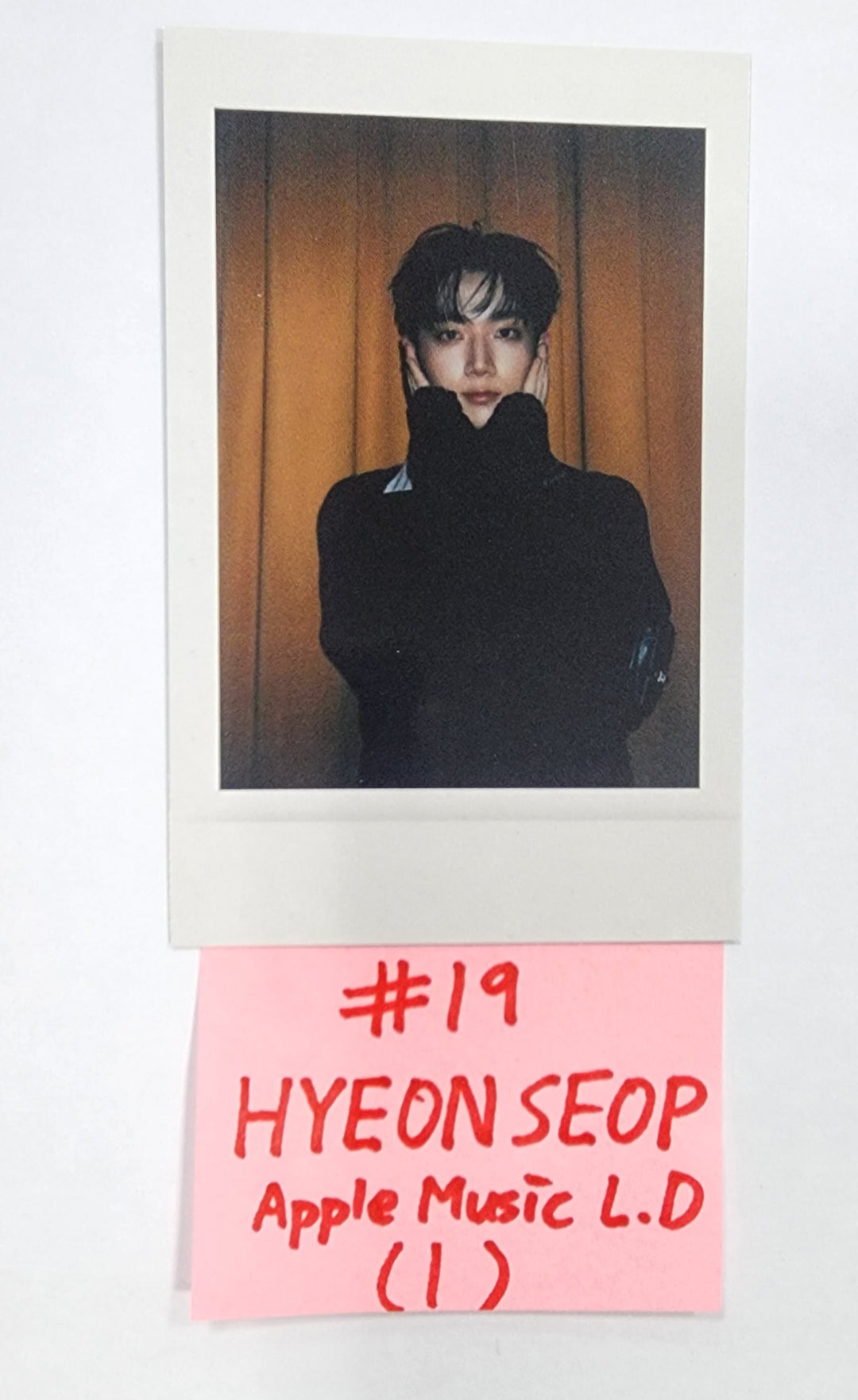 TEMPEST "폭풍속으로" - Apple Music Lucky Draw Event Photocard [23.09.21]