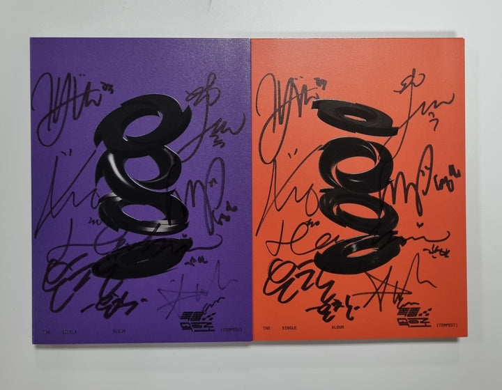 TEMPEST "폭풍속으로" - Hand Autographed(Signed) Promo Album [23.09.22]
