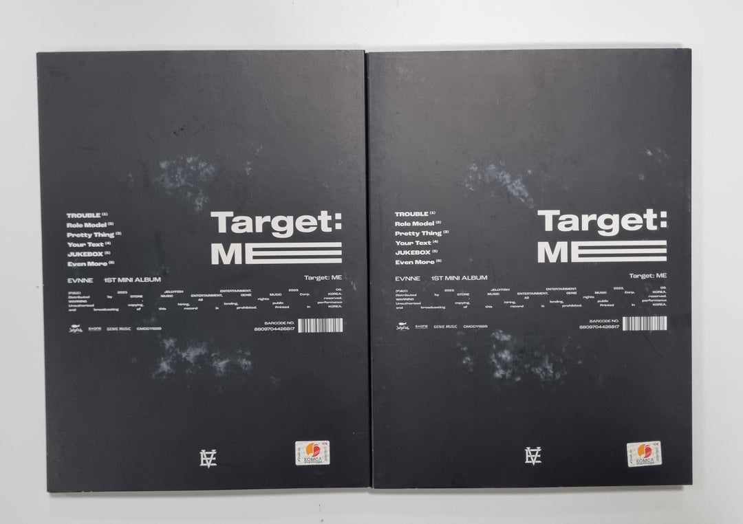 EVNNE "Target: ME" - Hand Autographed(Signed) Promo Album [23.09.22]