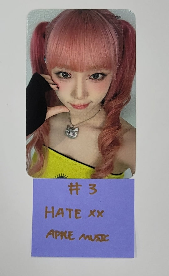 Yena "HATE XX" - Apple Music Fansign Event Photocard Round 3 [23.09.21]