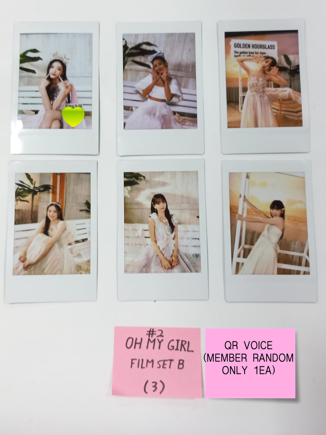 Oh My Girl "Golden Hourglass" - LIPSS Official VOCIE FILM Set (6EA) [23.09.25]