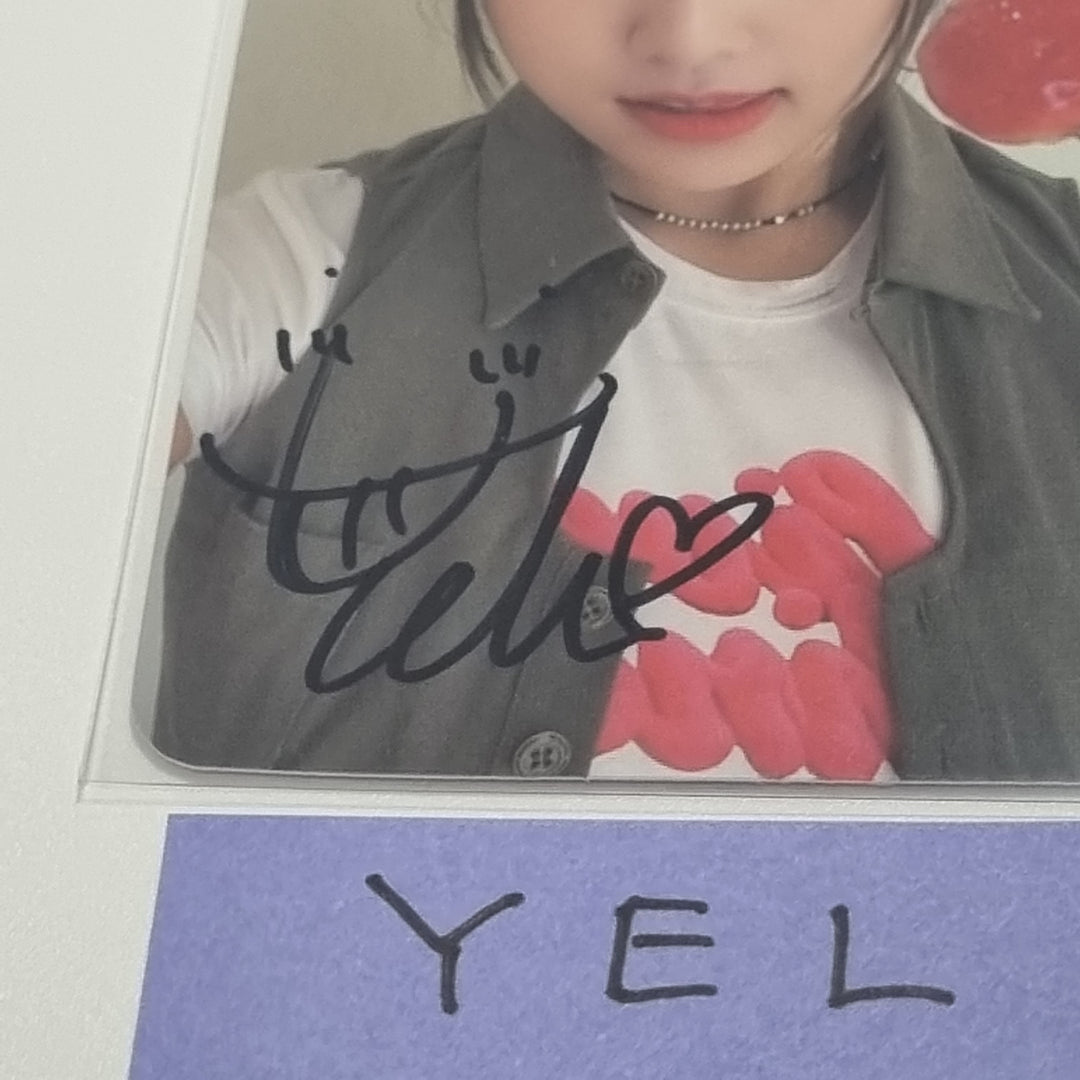 YEL (Of H1-KEY) "Seoul Dreaming" - Hand Autographed(Signed) Photocard [23.09.27]