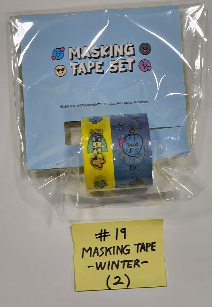 Aespa "#potd #aespa" Exhibition - Official MD (Mini Photo Keyring, Sticker Set, Big Sticker Set, Masking Tape, Mirror, Mini Plush Doll Keyring, Cake Pops, Voice Memory Tape) Round 2 [23.09.27]