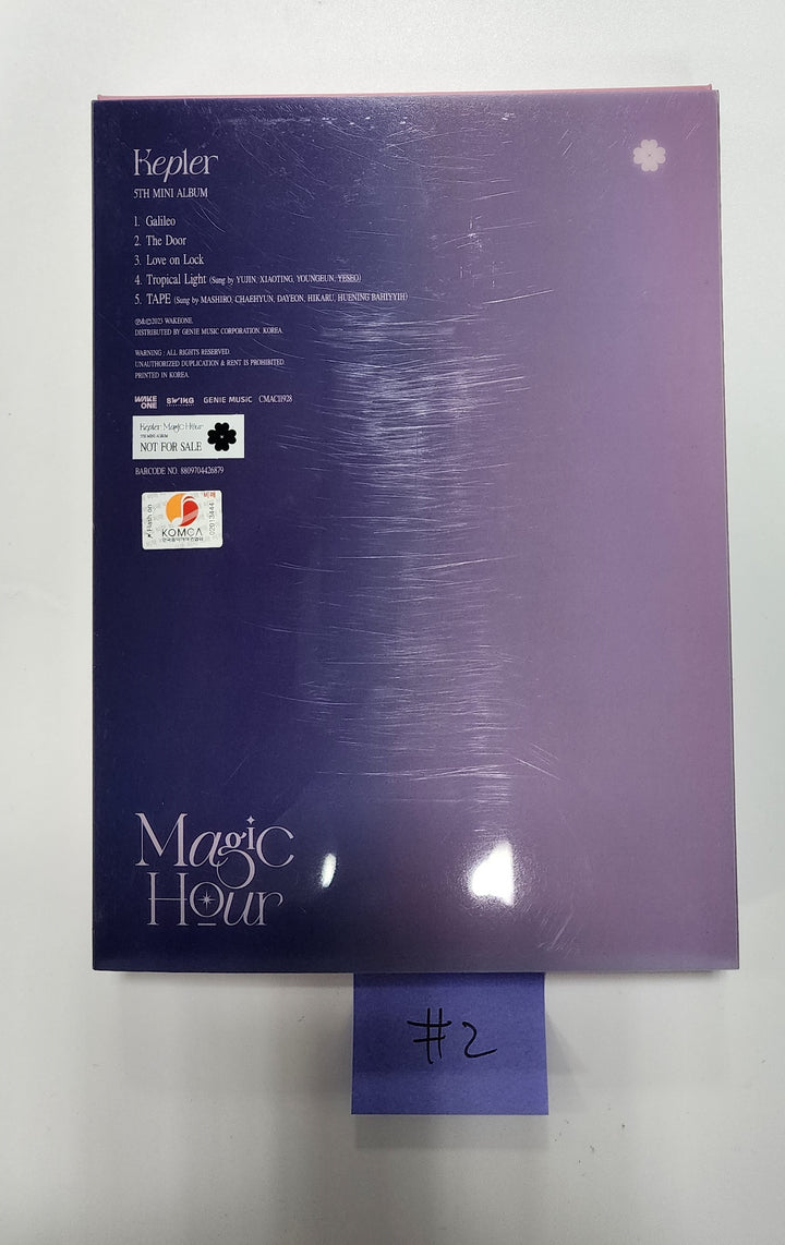 Kep1er "Magic Hour" - Hand Autographed(Signed) Promo Album [23.09.27] (Restocked 9/28)