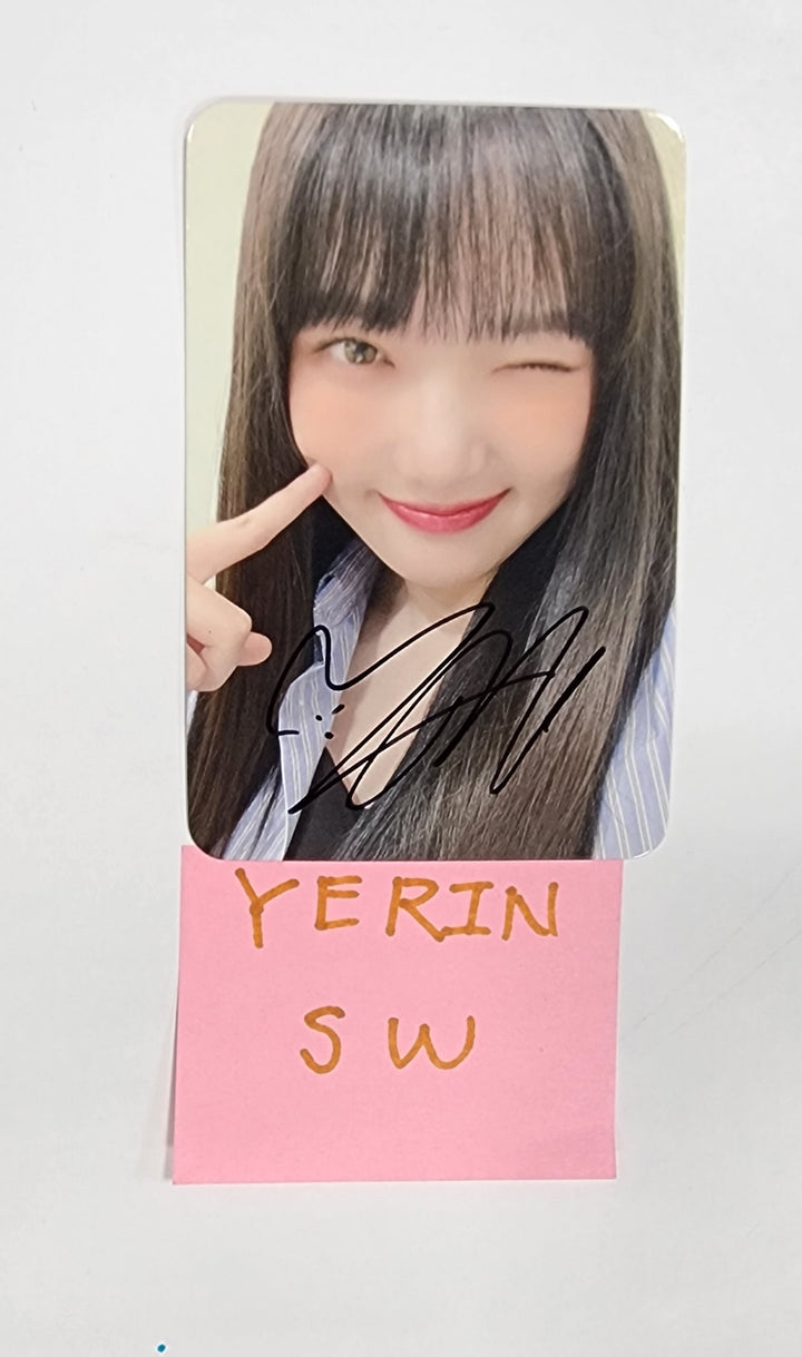 YERIN 'Ready, Set, LOVE' - Hand Autographed(Signed) Photocard [23.10.04]