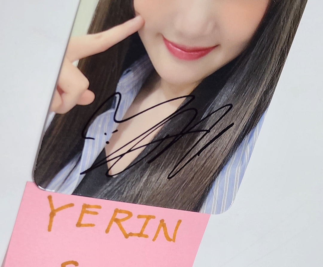 YERIN 'Ready, Set, LOVE' - Hand Autographed(Signed) Photocard [23.10.04]