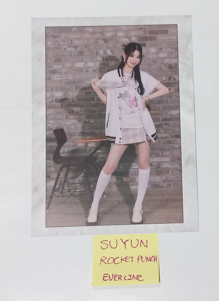 SUYUN (Of Rocket Punch) "BOOM" - Hand Autographed(Signed) Album Photo Postcard [23.10.05]