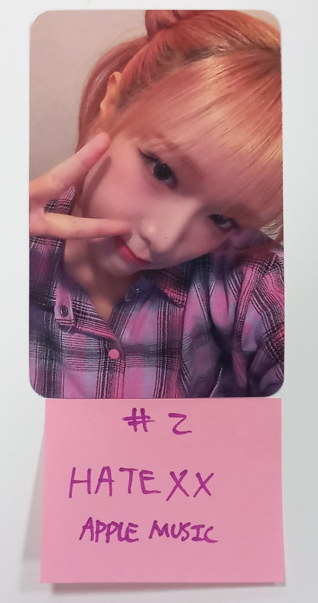 Yena "HATE XX" - Apple Music Fansign Event Photocard Round 4 [23.10.10]