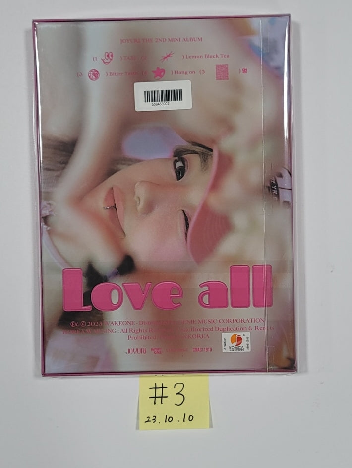 JO YURI "Love All" - Hand Autographed(Signed) Album [23.10.10]