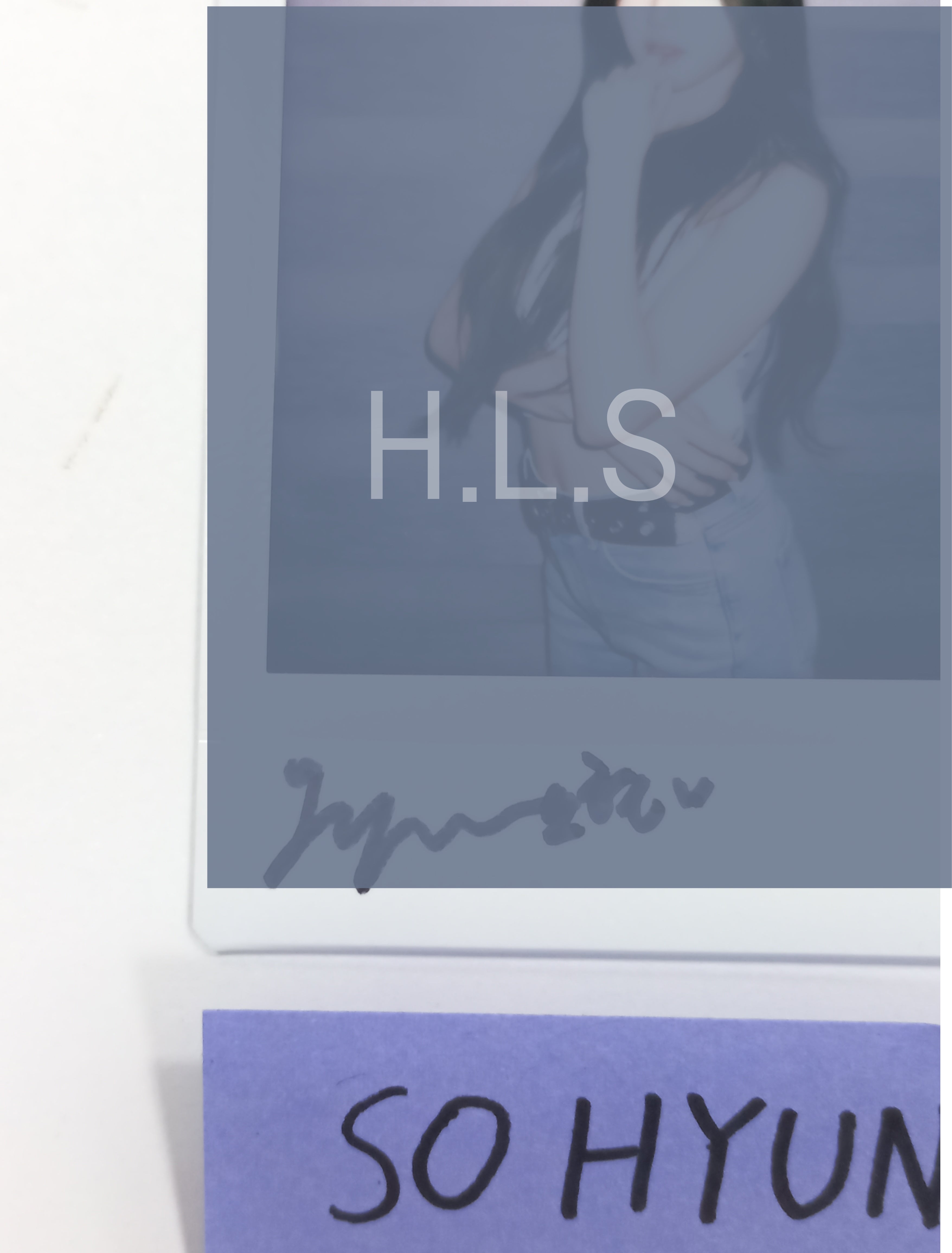 tripleS SoHyun ソヒョン jumpup 直筆 サイン ポラロイド tripleS SoHyun ソヒョン jumpup 直筆 サイン ポラロイド tripleS