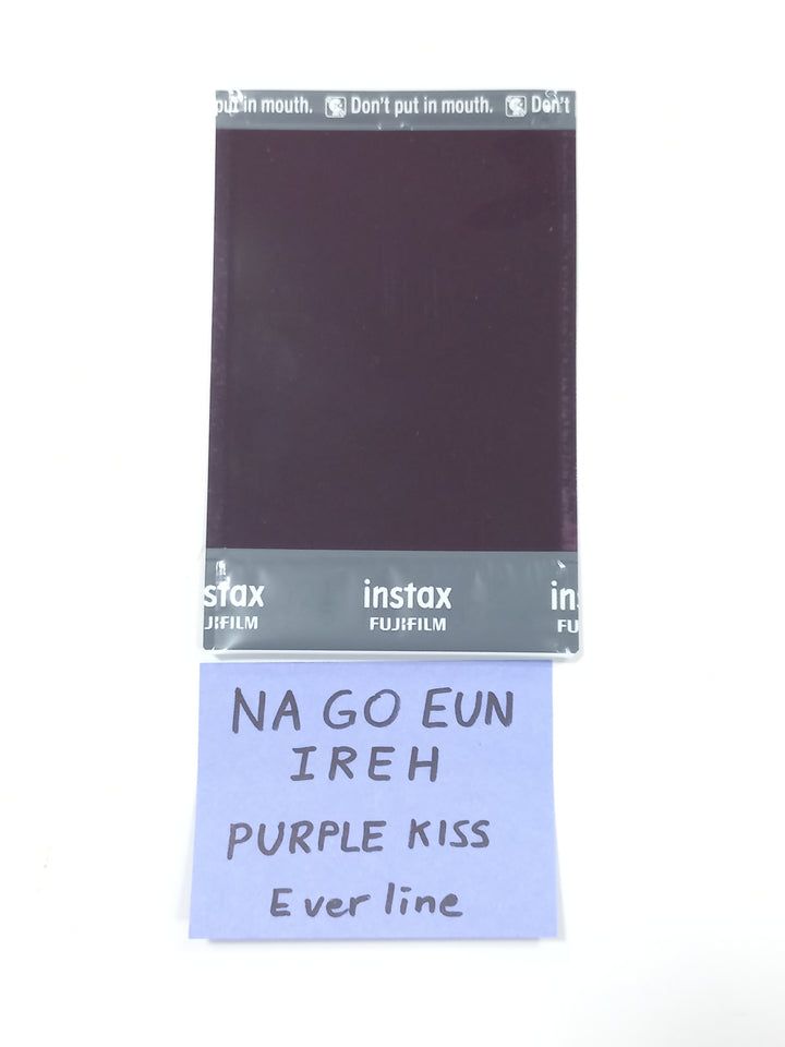 Nagoeun & Ireh (Of Purple Kiss) "FESTA" – Hand Autographed(Signed) Polaroid [23.10.11]