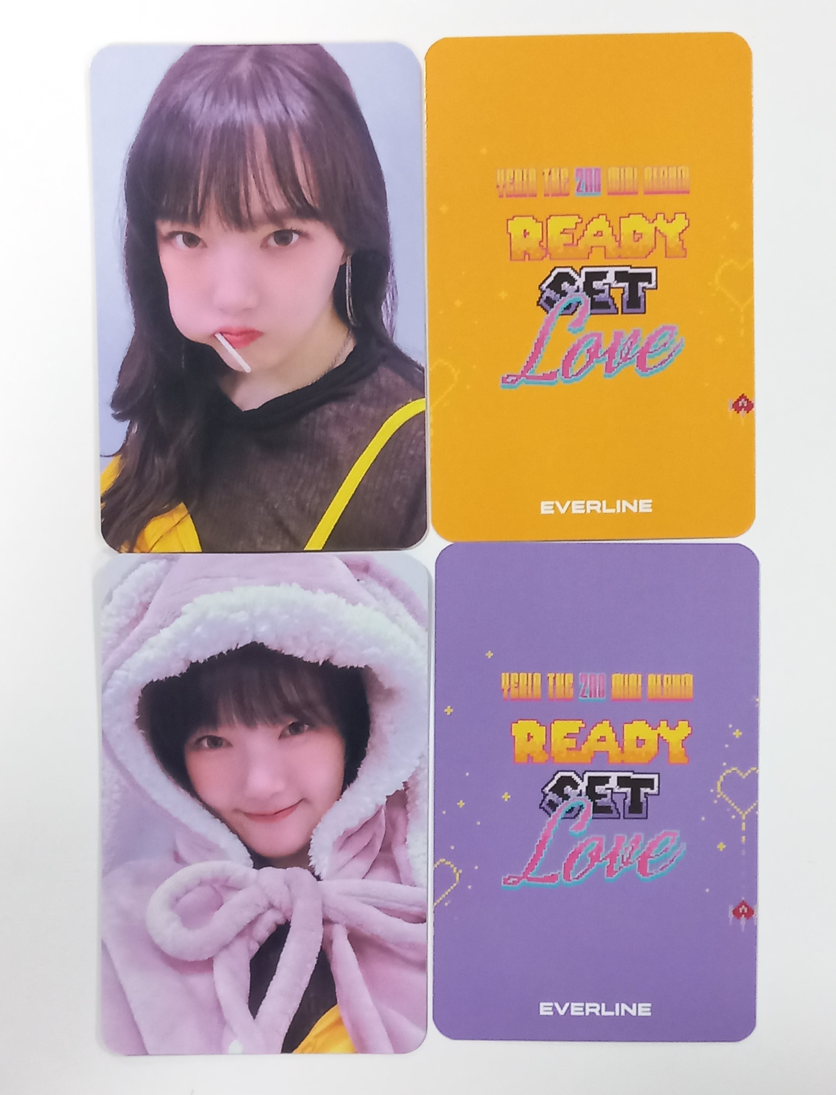 YERIN 'Ready, Set, LOVE' - Everline Fansign Event Photocard Round