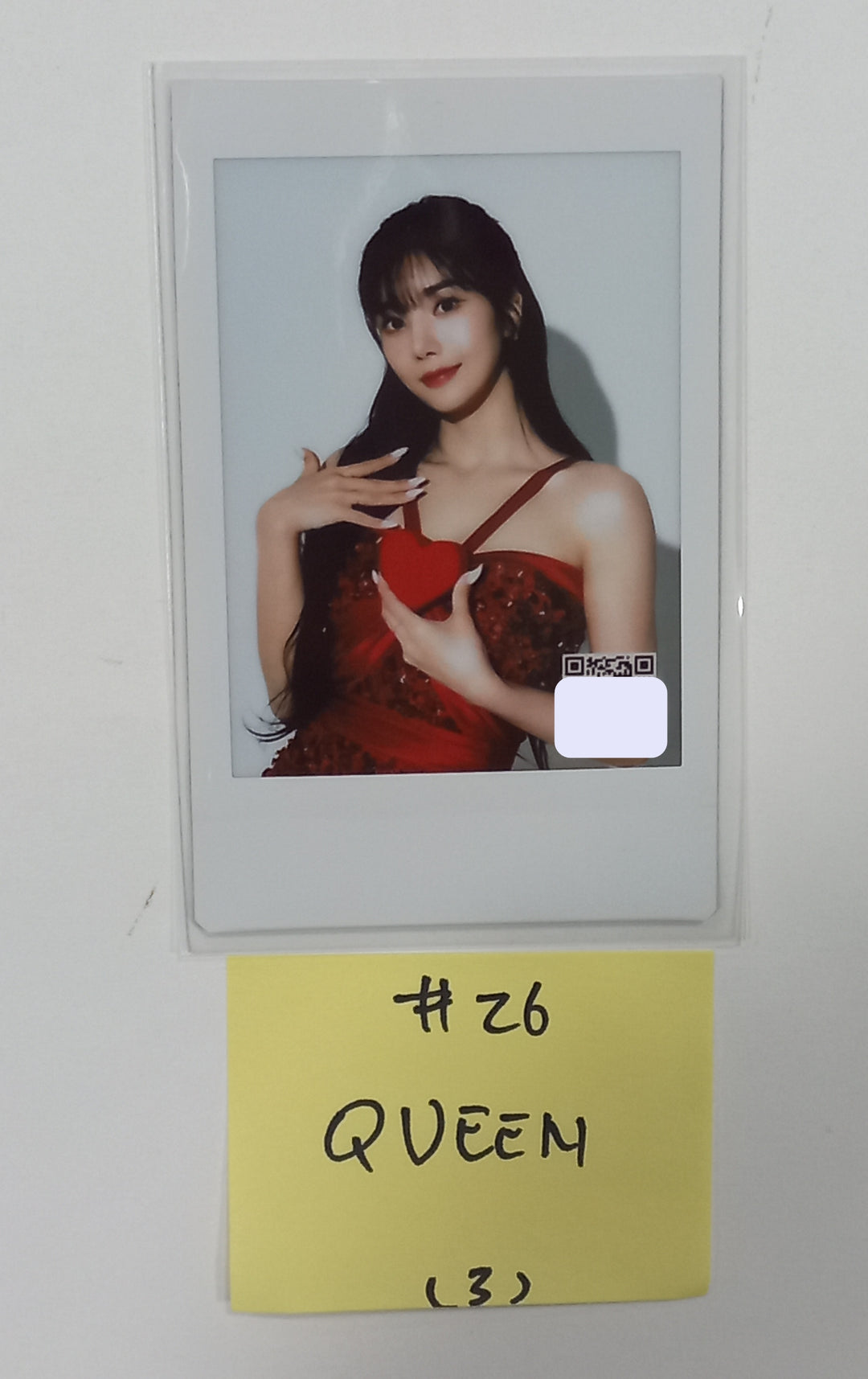 Kwon Eunbi "QUEEN" 3RD Concert - Official MD Trading Photocard & Voice QR Polaroid [23.10.11]