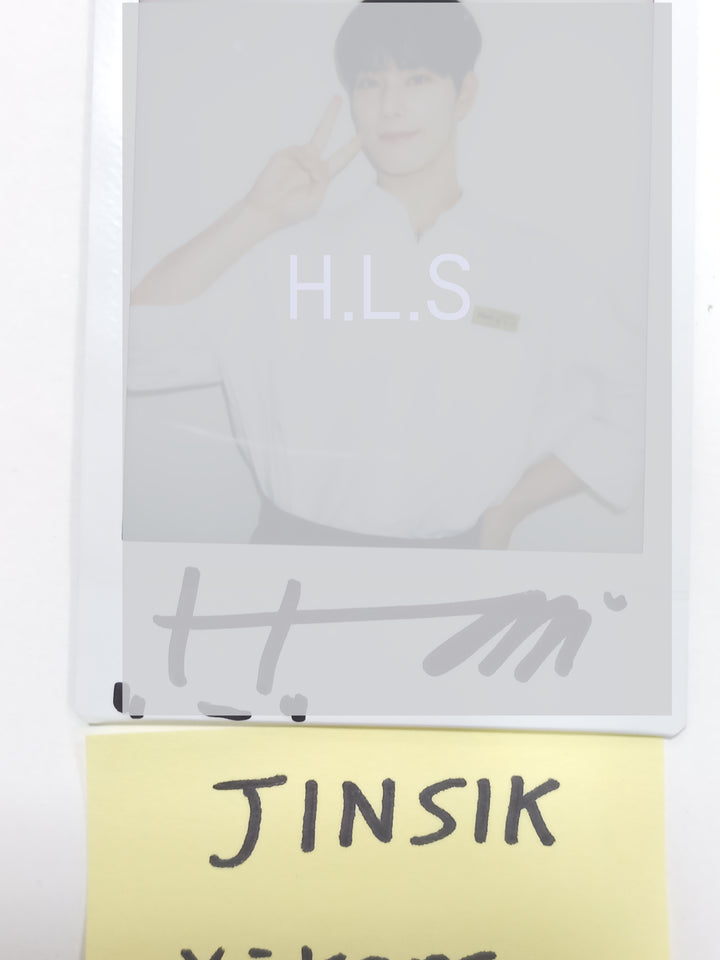 Jinsik (Of Xikers) "HOUSE OF TRICKY : How to Play" - Hand Autographed(Signed) Polaroid [23.10.12]