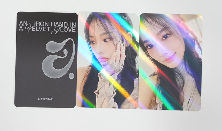 JINI "An Iron Hand In A Velvet Glove" - Makestar Pre-Order Benefit Hologram Photocard [23.10.13]