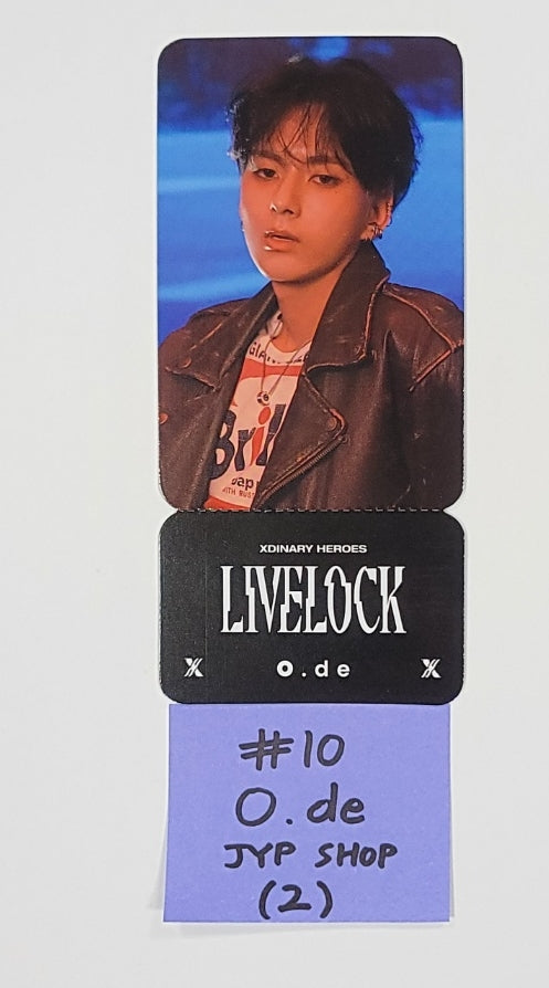 Xdinary Heroes "Livelock" - JYP Shop Pre-Order Benefit Photocard, Photo Ticket [23.10.13]