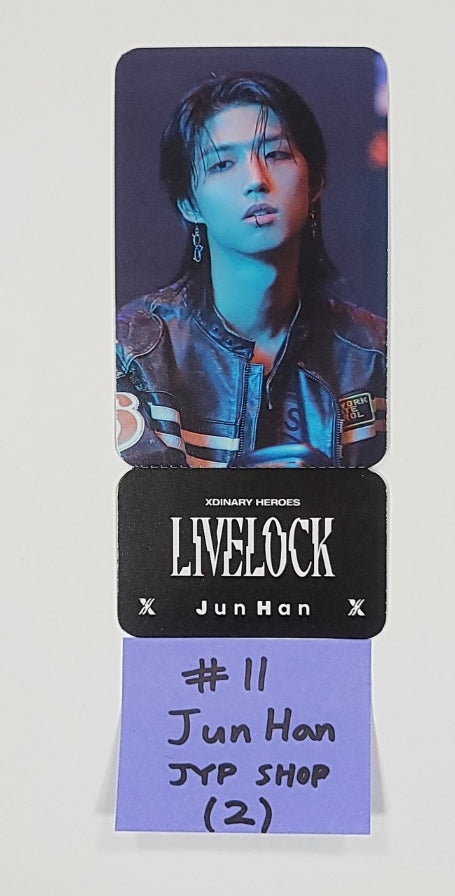 Xdinary Heroes "Livelock" - JYP Shop Pre-Order Benefit Photocard, Photo Ticket [23.10.13]