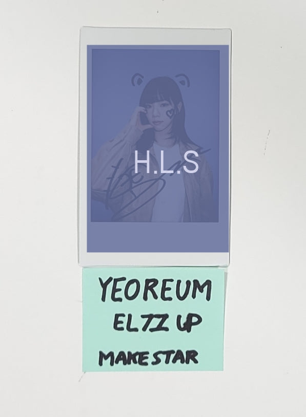 YEOREUM (Of EL7Z U+P) "7+UP" - Hand Autographed(Signed) Polaroid [23.10.18]