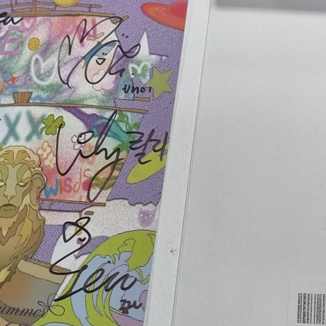 NMIXX「真夏のNMIXXの夢」直筆サイン入りポストカード [23.10.18]