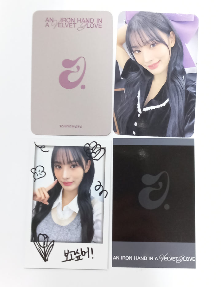 JINI "An Iron Hand In A Velvet Glove" - Soundwave Fansign Event Photocard [PLVE Ver.] [23.10.18]