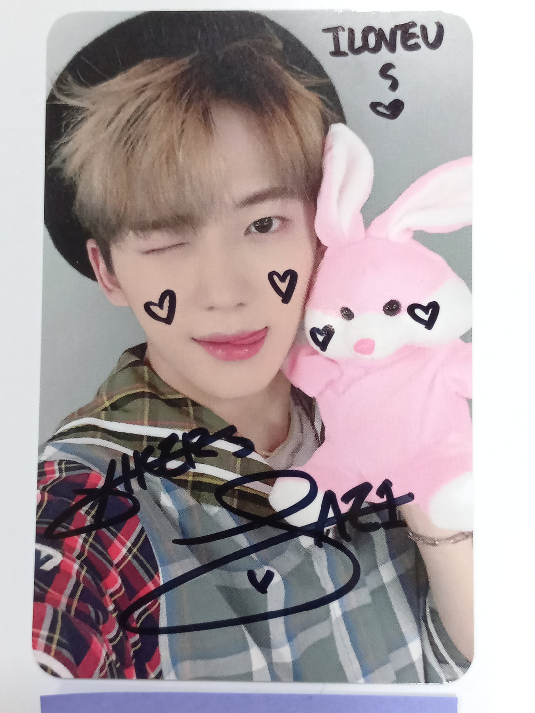 MINJAE (Of Xikers) "HOUSE OF TRICKY : How to Play" - Hand Autographed(Signed) Everline Lucky Draw Event Photocard [23.10.18]