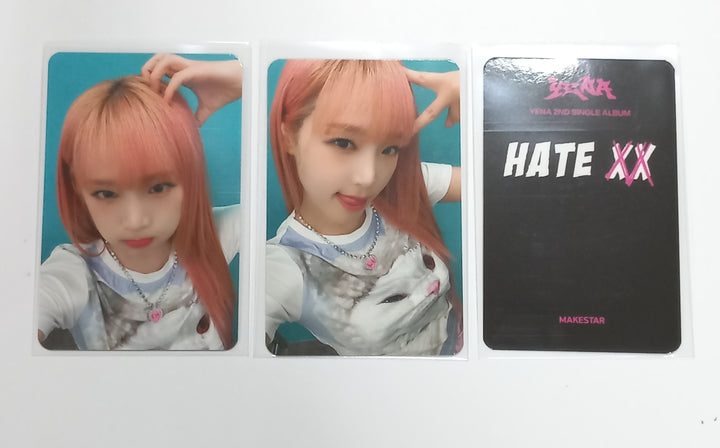 Yena "HATE XX" - Makestar Fansign Event Photocard Round 3 [Poca Ver.] [23.10.18]