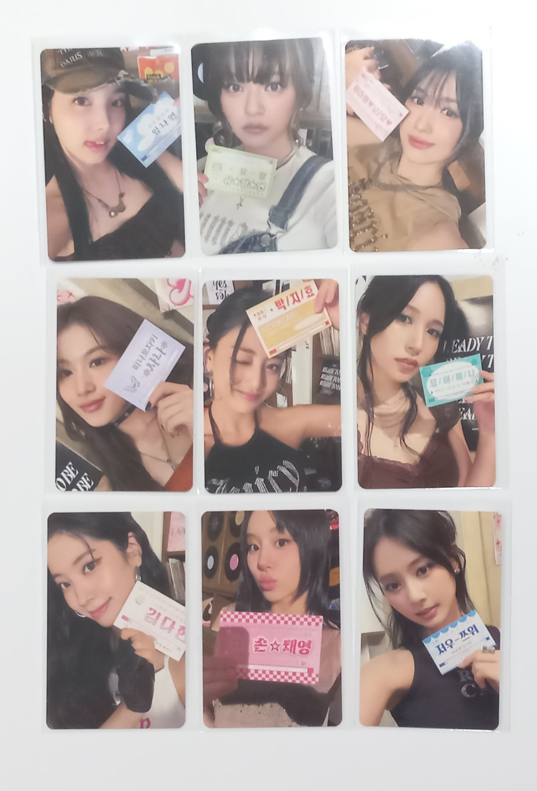 TWICE "Twice Records" 8th Anniversary - Pop-Up Store MD Event Photocard [23.10.18]
