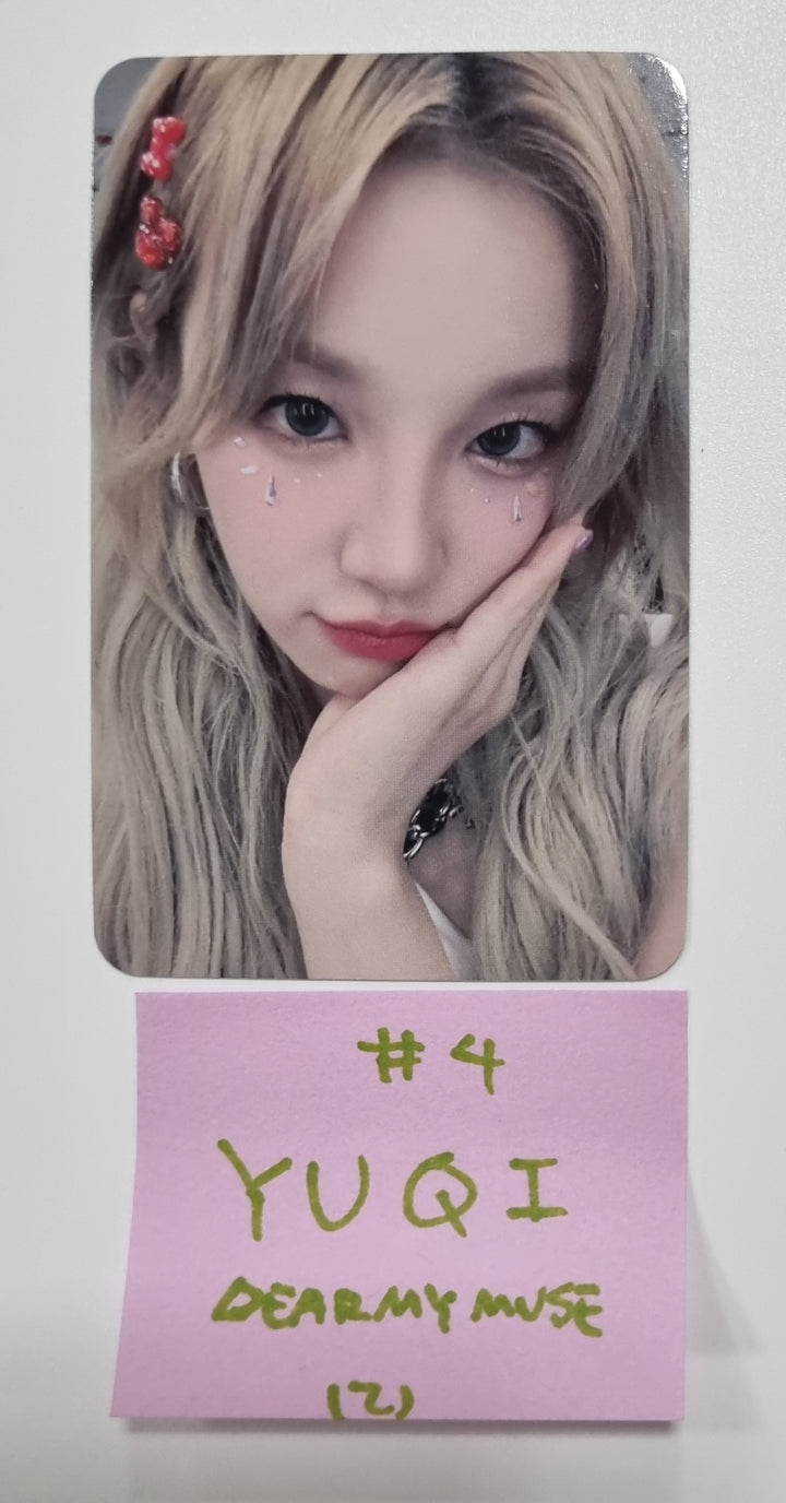 (g) I-DLE "I Feel" - Dear My Muse Fansign Event Photocard Round 2 [23.10.19]