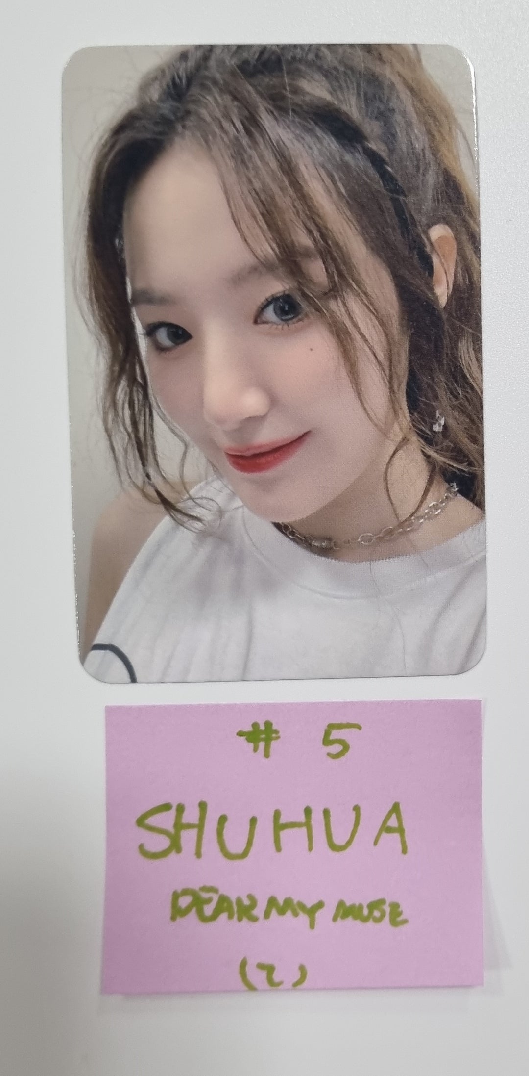 (g) I-DLE "I Feel" - Dear My Muse Fansign Event Photocard Round 2 [23.10.19]