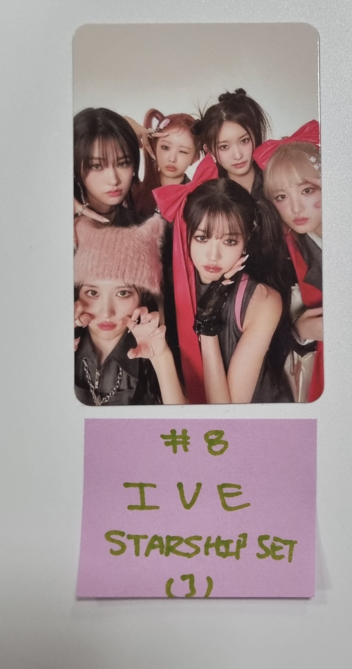 IVE "I'VE MINE" 1st EP - Starship (Set) Pre-Order Benefit Photocard [23.10.19]