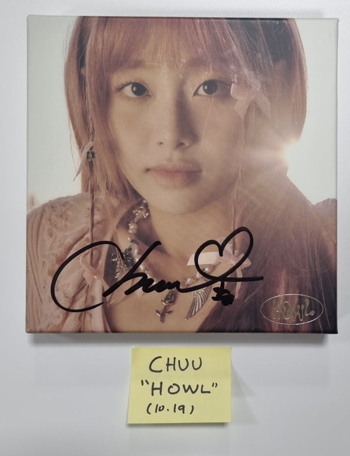 Chuu "Howl" - Hand Autographed(Signed) Promo Album [23.10.19]