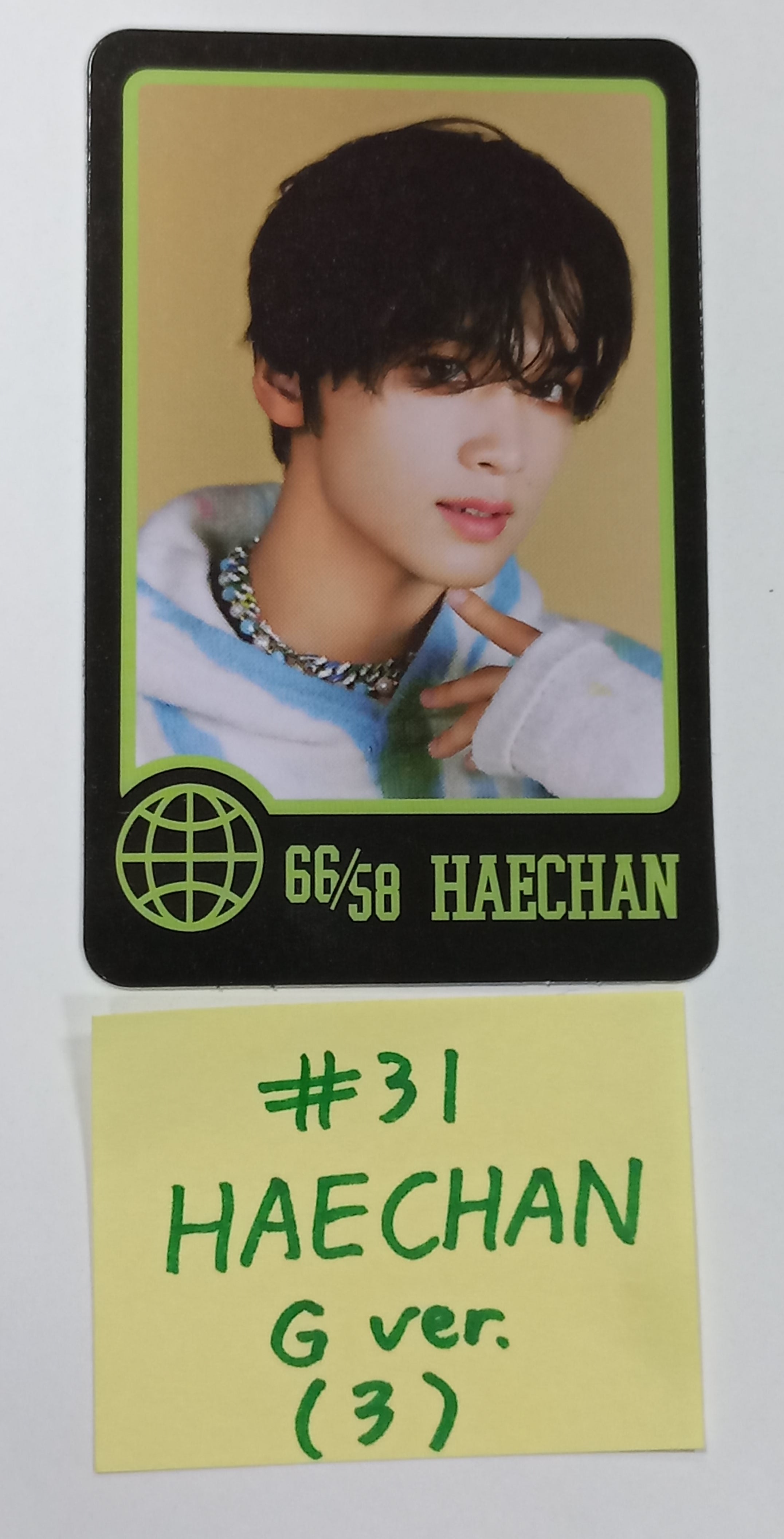 即日発送 】 NCT nation ユニフォーム 66 ヘチャン トレカ NCT NATION