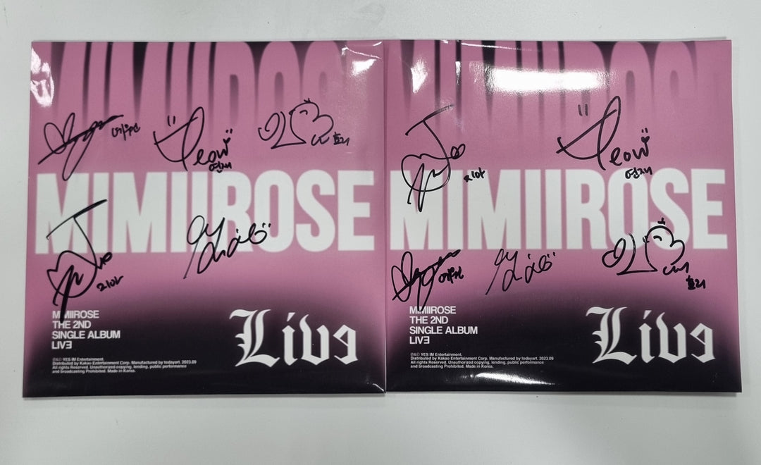 Mimiirose "AWESOME" 1st Single - Hand Autographed(Signed) Album [23.10.24]