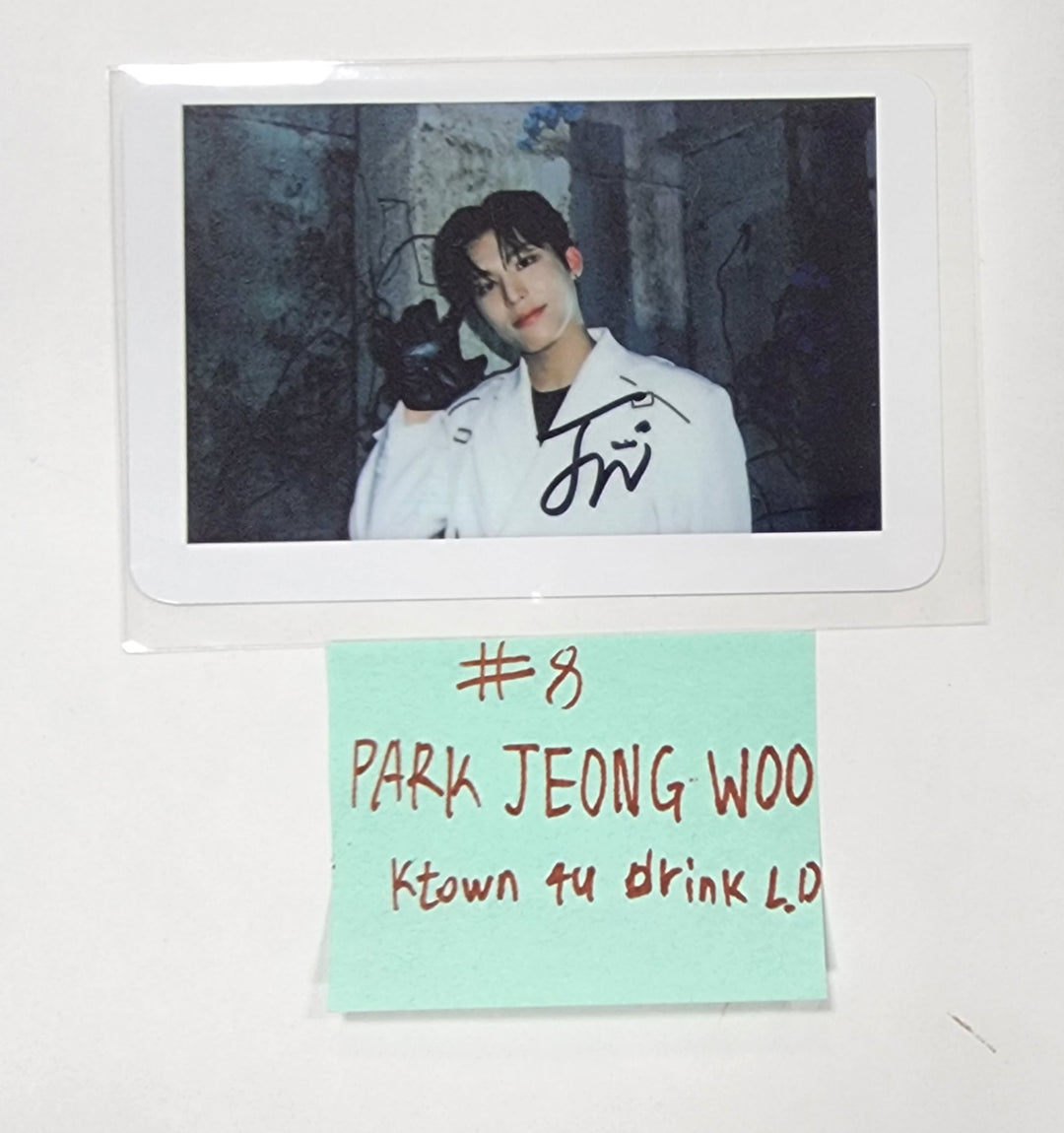 TREASURE "REBOOT" - Ktwon4U Drink Event Polaroid Type Photocard [23.10.24]