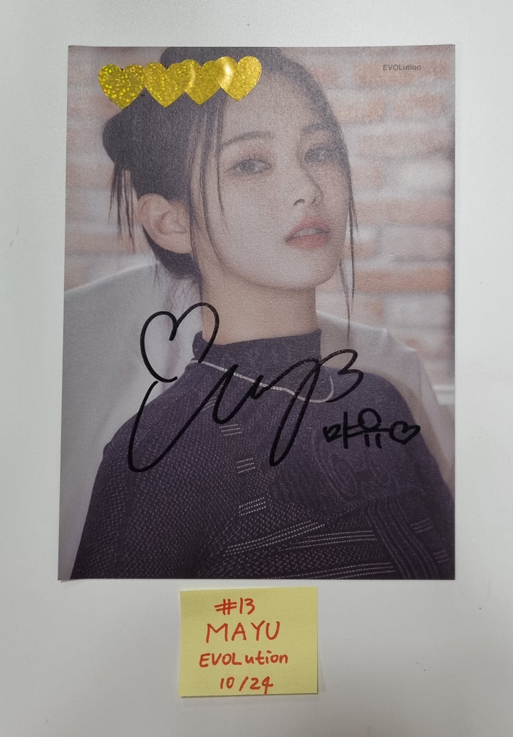 TripleS "EVOLution : Mujuk" - A Cut Page From Fansign Event Album [23.10.25]