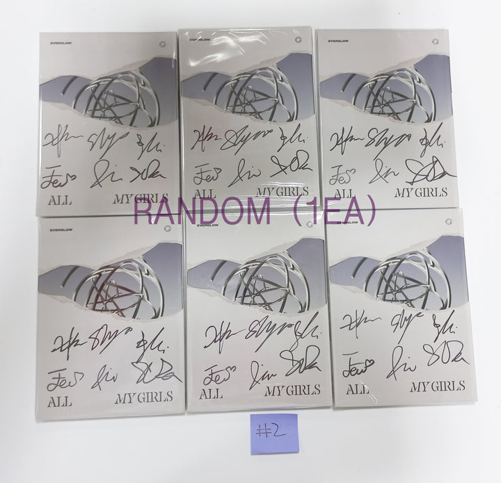 Everglow "ALL MY GIRLS" - Hand Autographed(Signed) Album -Must Read ! [23.10.26]