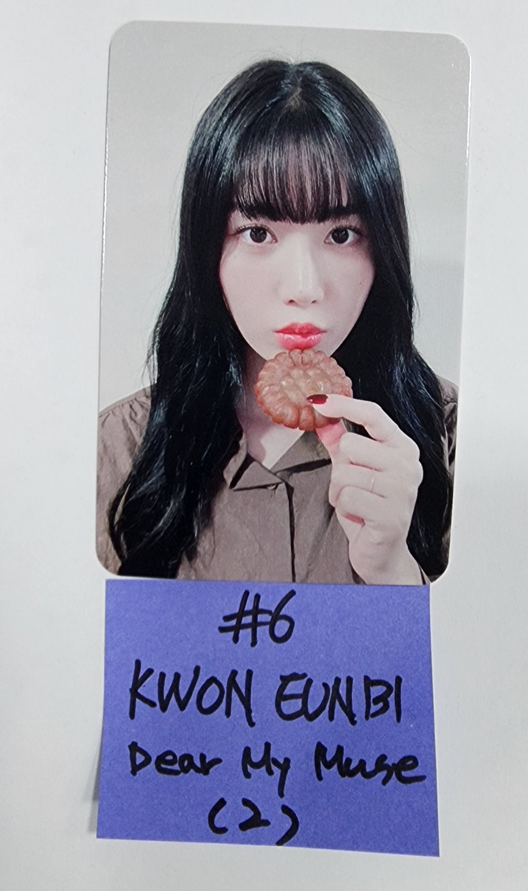 Kwon Eunbi 1st single "The Flash" - Dear My Muse Fansign Event Photocard Round 2  [23.10.26]